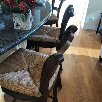 Bar chairs. (3)
