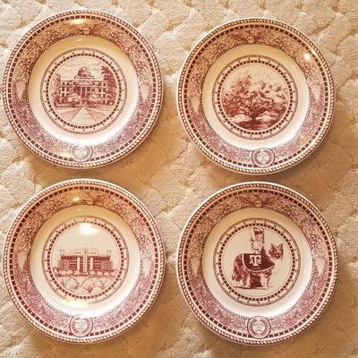 Varsity China Texas A&M University Collectors Plates. 
$40 each