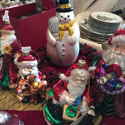 Vintage Christmas ornaments