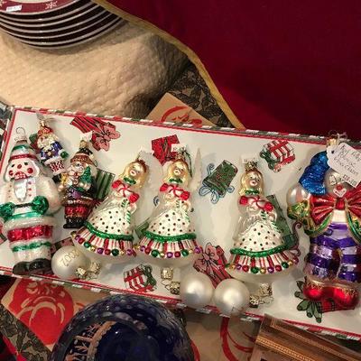 Vintage Christmas ornaments