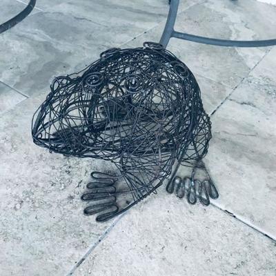 wire frog. $25