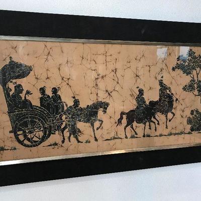 The Art of Batik. "The Inspection Tour". Includes certificate. $125