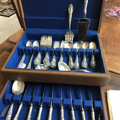 Towle King Richard STERLING flatware. 8 place setting. $2,500