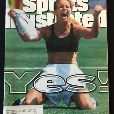 One of 1990's Sports Illustrated top covers.