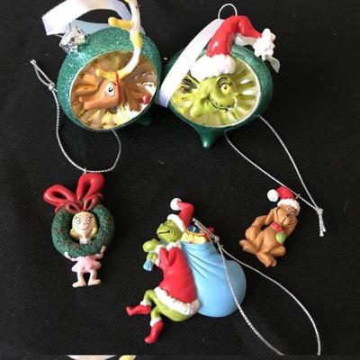 Christmas ornaments. Dr Seuss