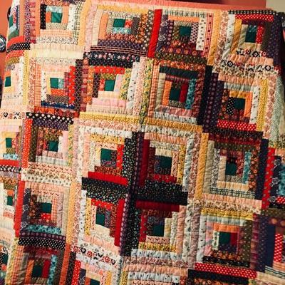 Hand-made hand-stitched quilt blankets (full/queen). Eight (8) different ones.