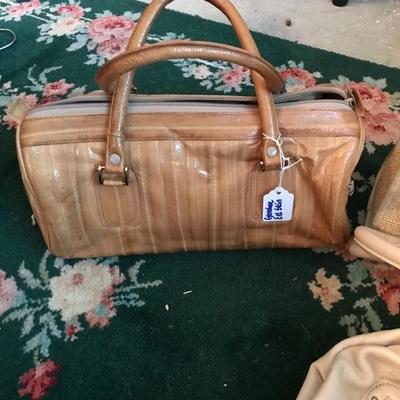 Genuine eel skin purse. $35