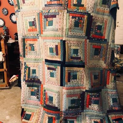 Hand-made hand-stitched quilt blankets (full/queen). Eight (8) different ones.