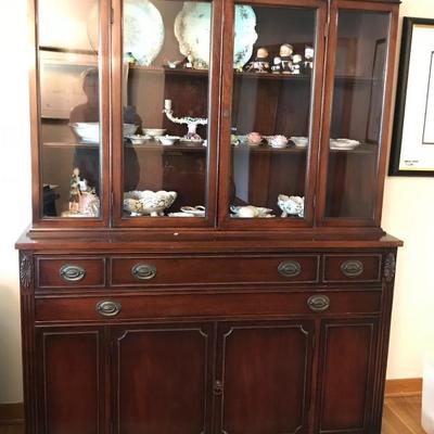 Vintage buffet cabinet.