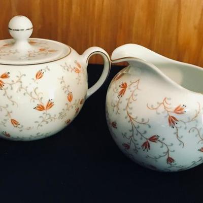 Jubila by Schonwald. Creamer ($18) and sugar bowl with lid ($22). 