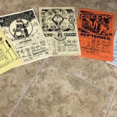 We have seven (7) of Austinâ€™s Soap Creek Saloon calendars from the 70â€™s and 80â€™s drawn by Kerry Awn. Two of the calendars are...