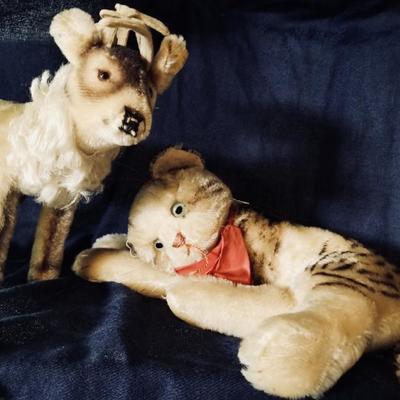 Steiff stuffed animals.