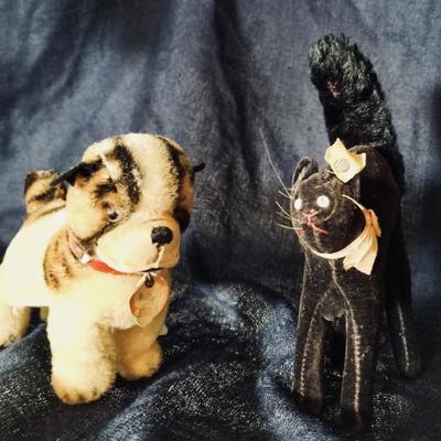 Steiff stuffed animals.