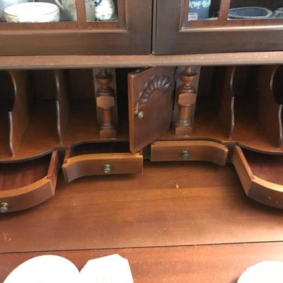 Vintage front American desk.