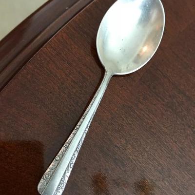 Towle Silver. Sterling silver baby spoon. "Candle light" design. A little over 4 inches. Asking $50