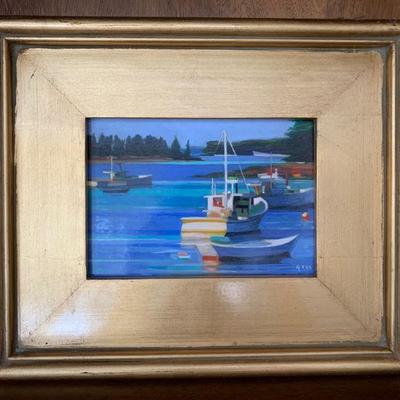 Oil, Signed Gill