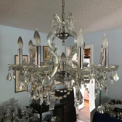 Crystal chandelier $600