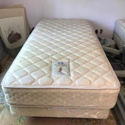Twin box spring and mattress $60