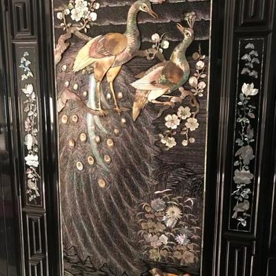 Korean Asian Lacquered Armoire with Mother of Pearl Decoration
$3900
This style of Asian furniture is unique to Korea. The decoration...