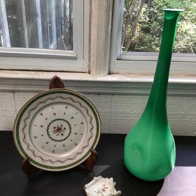 Green vase SOLD