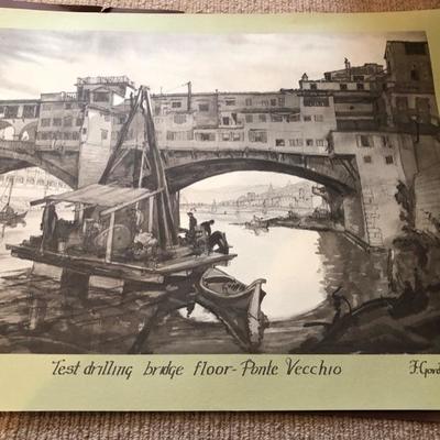 Lots of Posters of Florence Italy that can be mounted in a frame