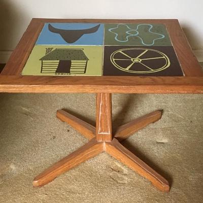 A. Brandt Ranch Oak side table