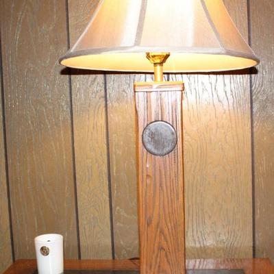 A. Brandt Ranch Oak lamp