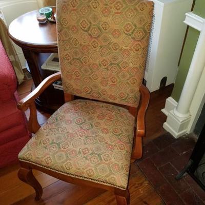 Queen Anne arm chair