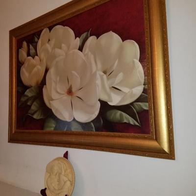 magnolia blossom painting