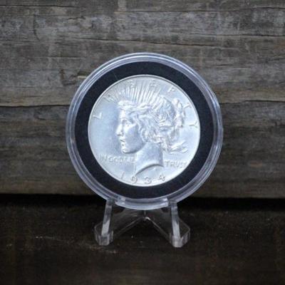Key Date 1934-P BU Peace Dollar