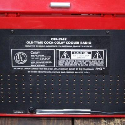 Coca-Cola radio/cassette player