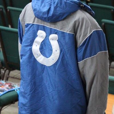 Colts cold weather jacket
