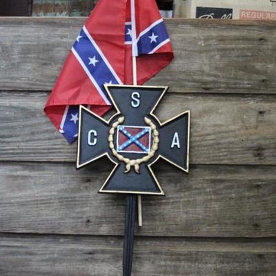 Cast iron Southern Cross of Honor