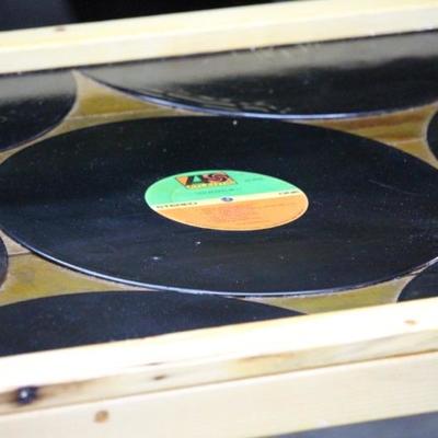 Record coffee table