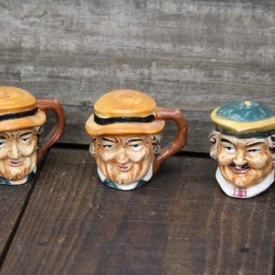 Toby Mug salt & pepper shakers