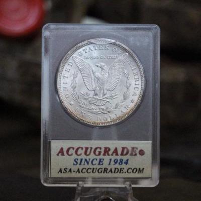 1896 MS65 Morgan Dollar