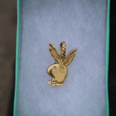 14KT Gold Playboy Bunny Pendant