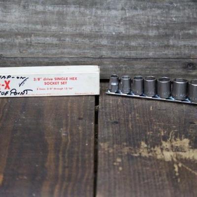 3/8 Snap-On socket set