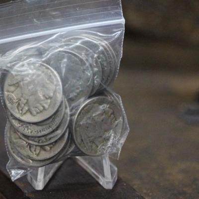 25 Buffalo Nickels