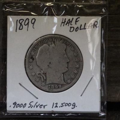 1899 Half Dollar