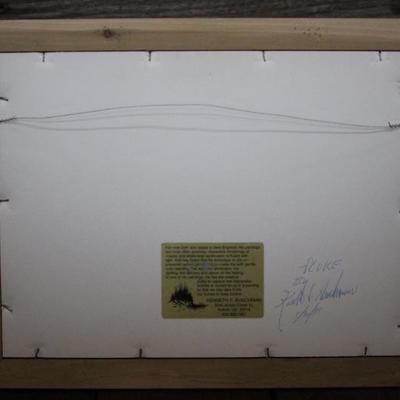 Kenneth F. Aunchman Signed Art with stamp