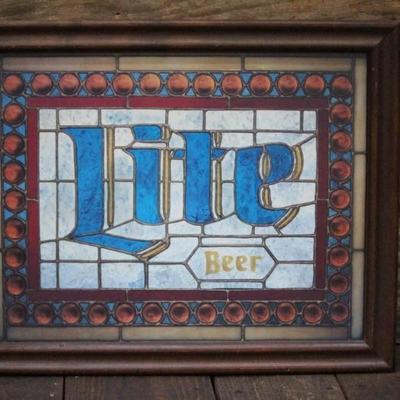 Lite Beer Advertising light box