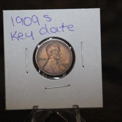 1909-S Key Date Wheat Cent