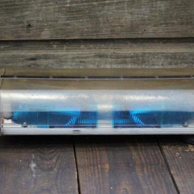 Police blue lights