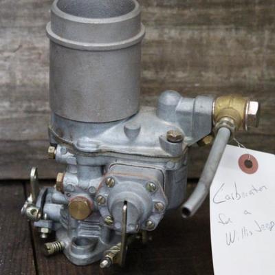 Willy's Jeep carburetor
