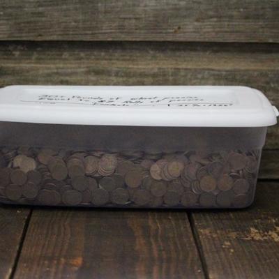 30LBS of Wheat Pennies-'30's, '40's & '50's
