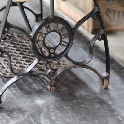 Sewing machine table