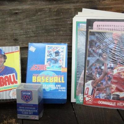 Baseball box lot