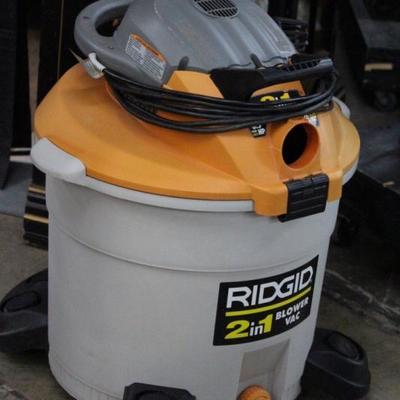 Ridgid shop vacuum