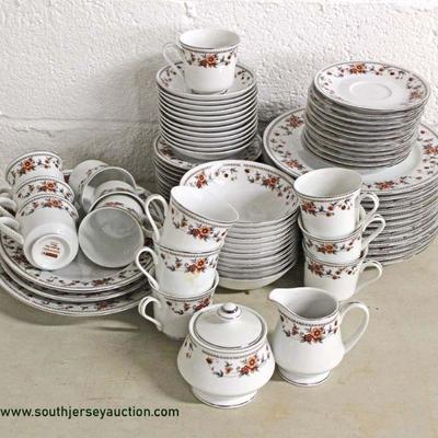  79 Piece Fine Porcelain China by “Sheffield Anniversary” – auction estimate $50-$100 